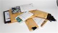Bubble-lined bag, external size: 140x225 mm, internal size: 120x215 mm, VICTORIA PAPER, white